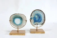 Hello Honey® Blue Agate Decor on Stand