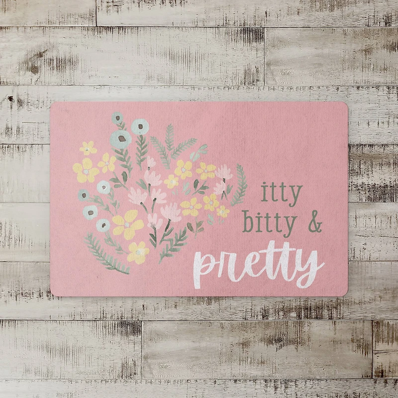 Itty Bitty And Pretty 18" x 27" Floor Mat