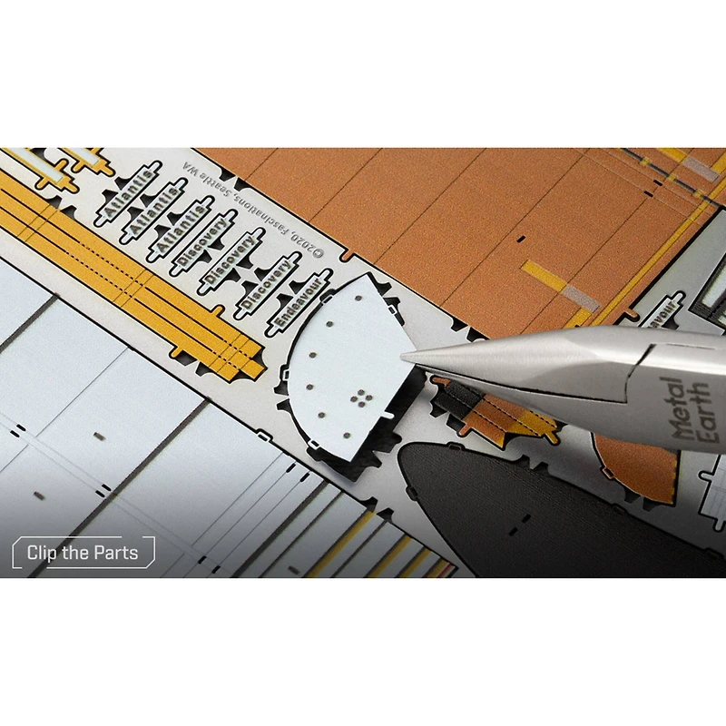 Metal Earth® Premium Series Space Shuttle Launch Steel Model Kit