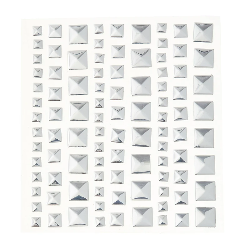 Silver Square Studs By Recollections™