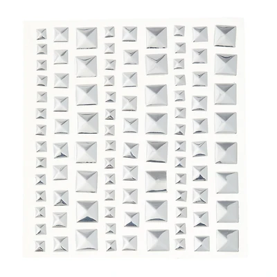 Silver Square Studs By Recollections™