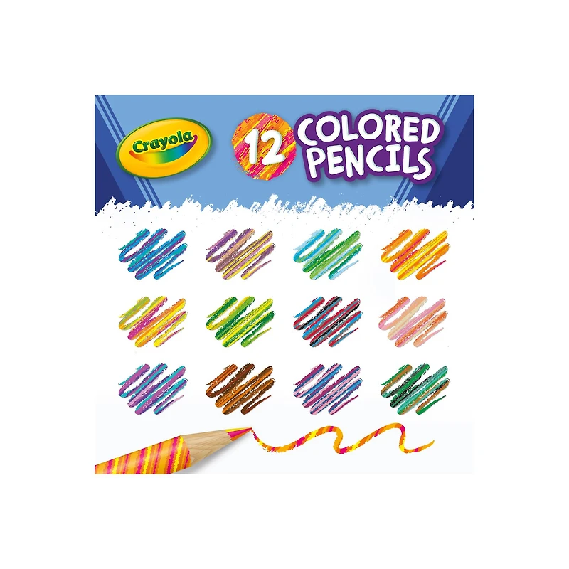Crayola® Swirl Colored Pencils, 12ct.