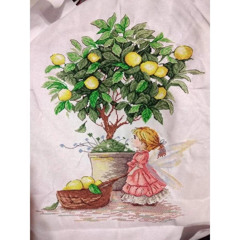 MP Studia Lemon Fairy Cross Stitch Kit