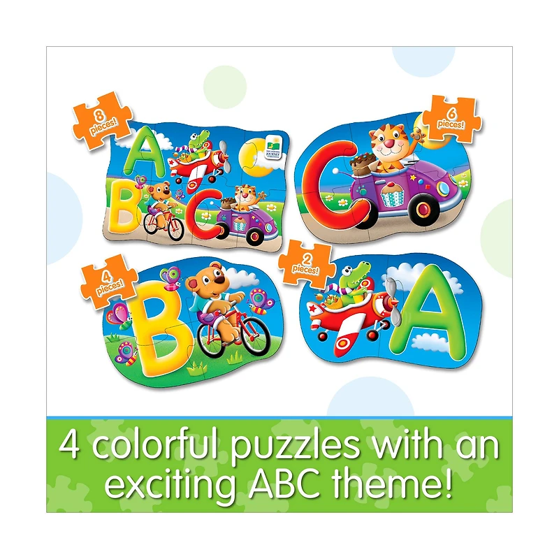 My First Puzzles - 4 In A Box - ABC: 20 Pcs