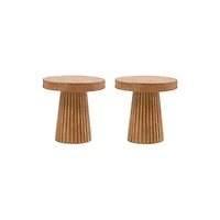 Mini Brown Side Tables, 2ct. by Make Market®