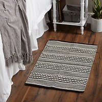 DII® Dobby Stripe Hand-Loomed Rug