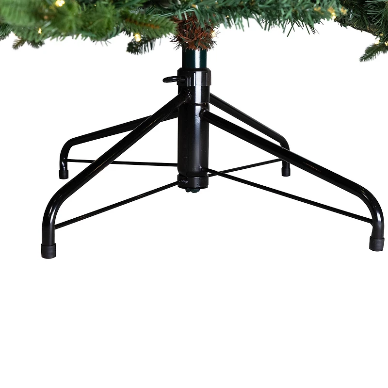 9ft. Pre-Lit Real Touch™️Breckenridge Pine IPT Artificial Christmas Tree, Dual Color LED Lights