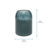 LED Domed Glass Wax Candle by Ashland