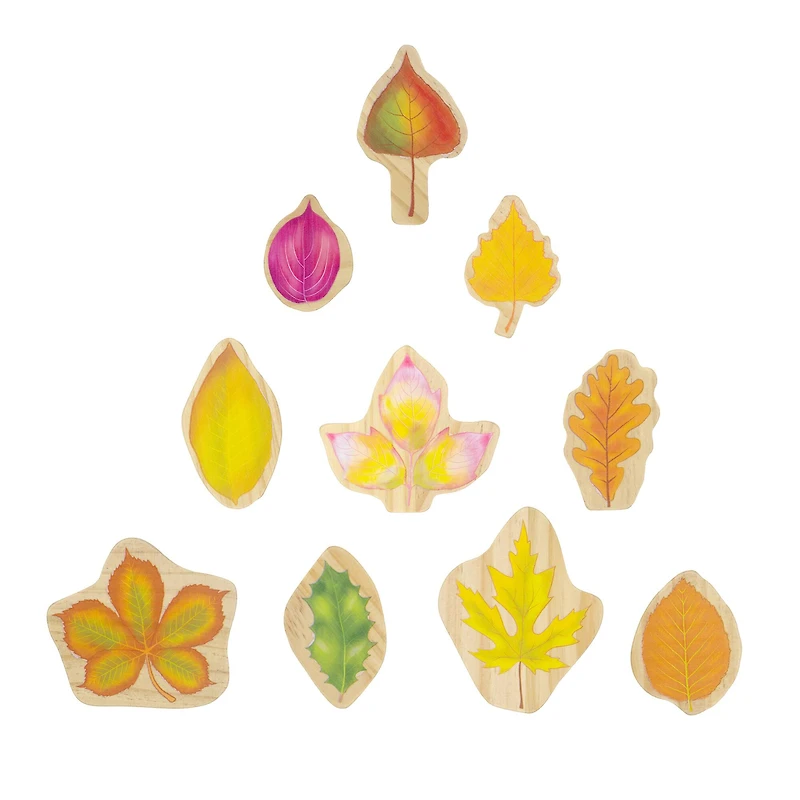 The Freckled Frog Seasons Double-Sided Leaves Play Set