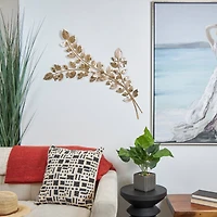 Gold Metal Leaf Metallic Wall Décor