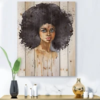 Designart - Portrait of African American Woman X