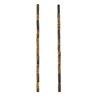 Yellow Tiger's Eye Tube Beads by Bead Landing