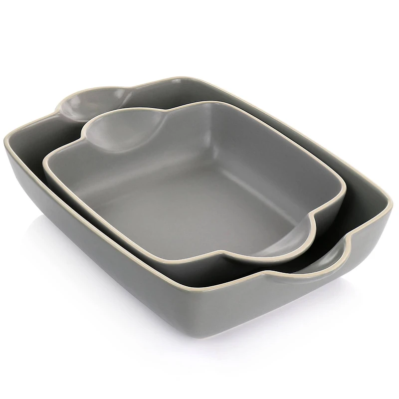 Gibson Home® Rockaway Stoneware Nesting Bakeware Set