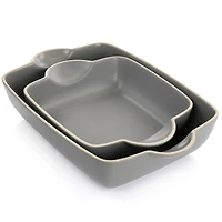 Gibson Home® Rockaway Stoneware Nesting Bakeware Set