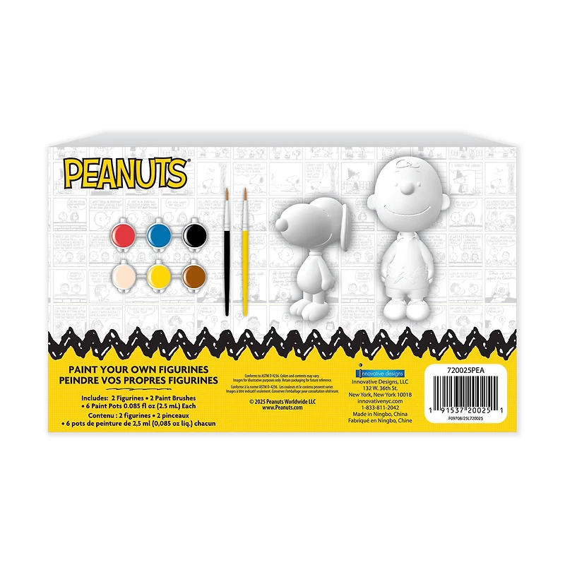 Peanuts® Paint Your Own Figurine Set