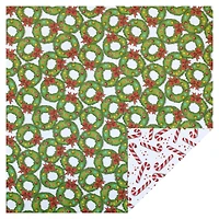 Candy Cane & Wreath Paper by Recollections™, 12" x 12"