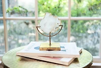 Hello Honey® Natural Agate Decor On Stand (Each One Will Vary)