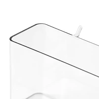 Clear Pegboard Storage Bin by Simply Tidy