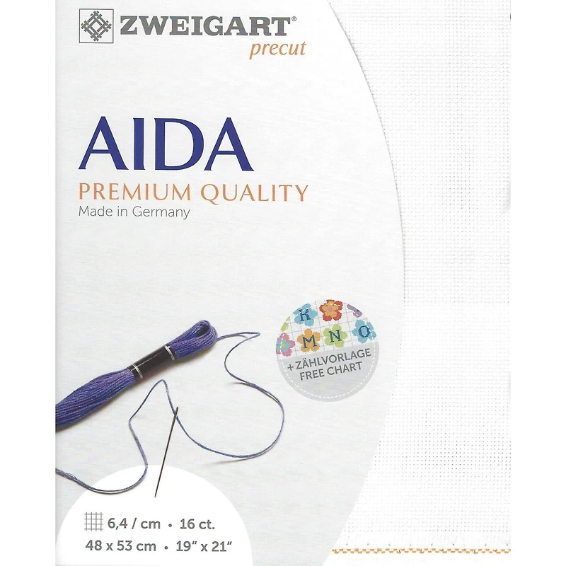 Zweigart® Aida 16 Count Precut Fabric