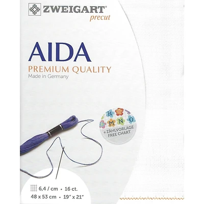 Zweigart® Aida 16 Count Precut Fabric
