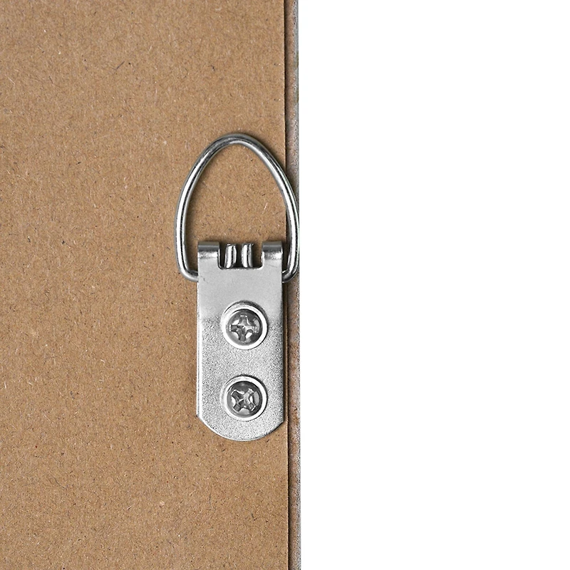 American Art Decor Carved Recollections Box Top Carved Mirror in Distressed White - 24" x 24"