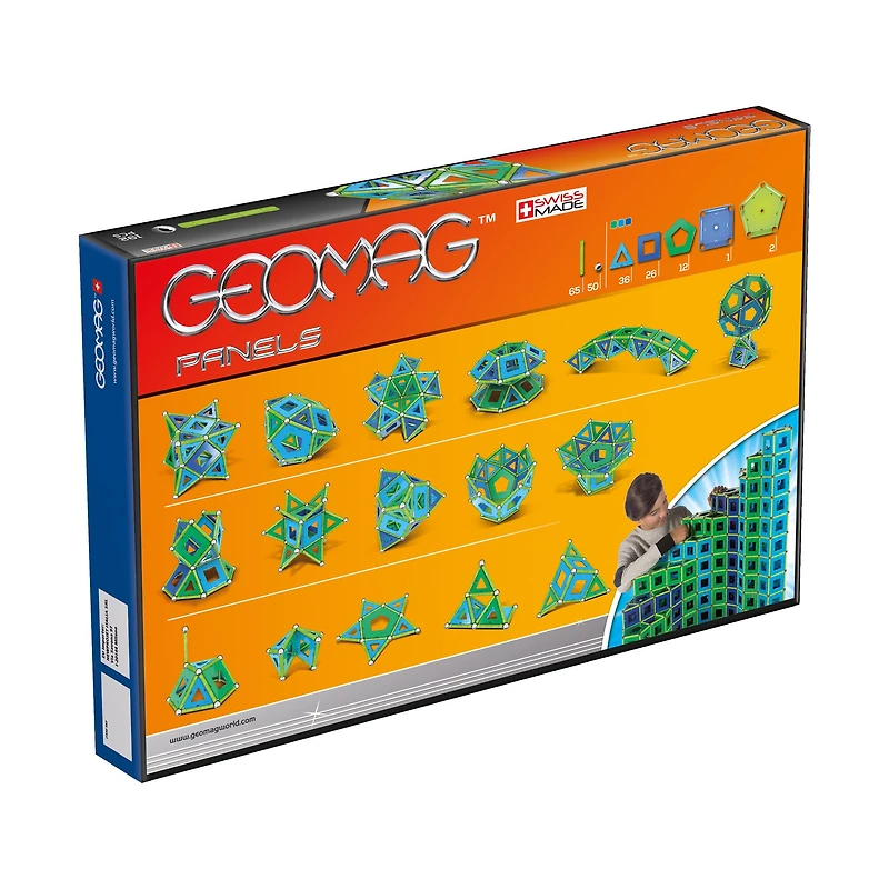 Geomag Panels 192-Piece Magnetic Construction Set