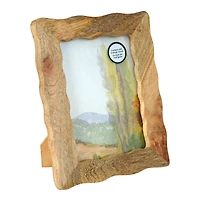 5" x 7" Natural Brown Wave Wood Tabletop Frame, Atelier by Studio Décor®