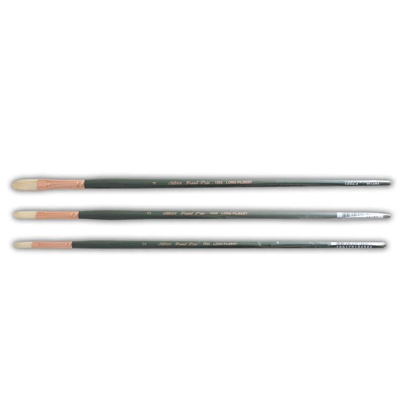 Silver Brush Limited Grand Prix® 3 Piece Small Long Filberts Filberts Brush set