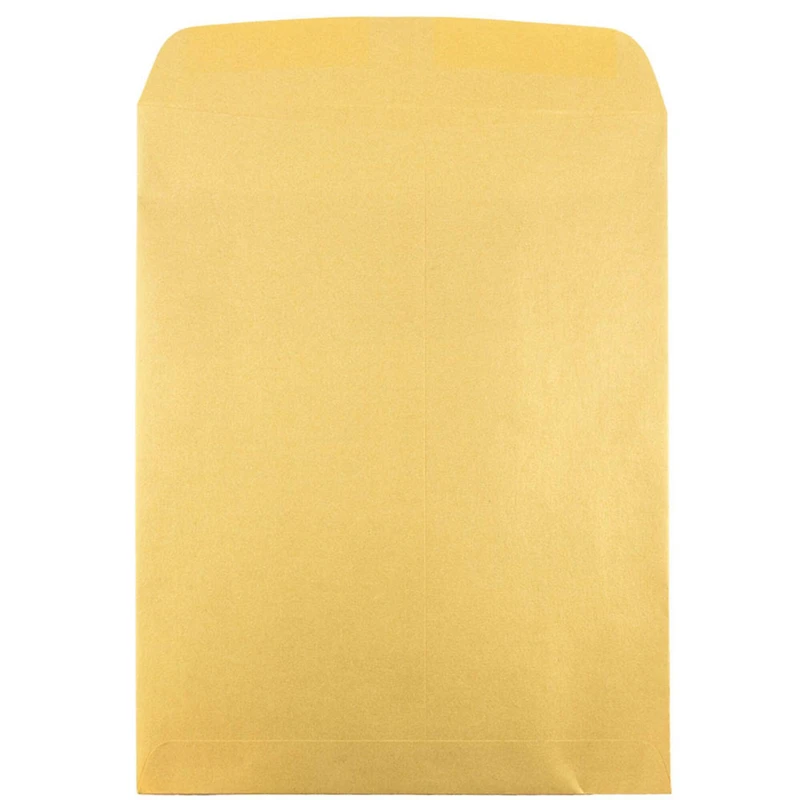 JAM Paper 10" x 13" Gold Stardream Open End Catalog Metallic Envelopes