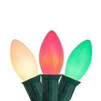 25ct. C9 Christmas String Lights with Green Wire