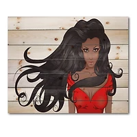 Designart - Portrait of African American Woman XIV