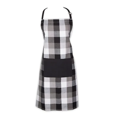 DII® Tri Color Check Chef Apron
