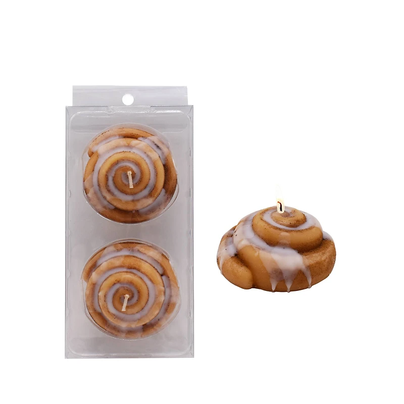 Cinnamon Roll Scented Votive Candles, 2ct. by Ashland®