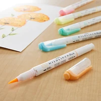 Zebra Mildliner™ Brush Pen & Marker Set, Fluorescent