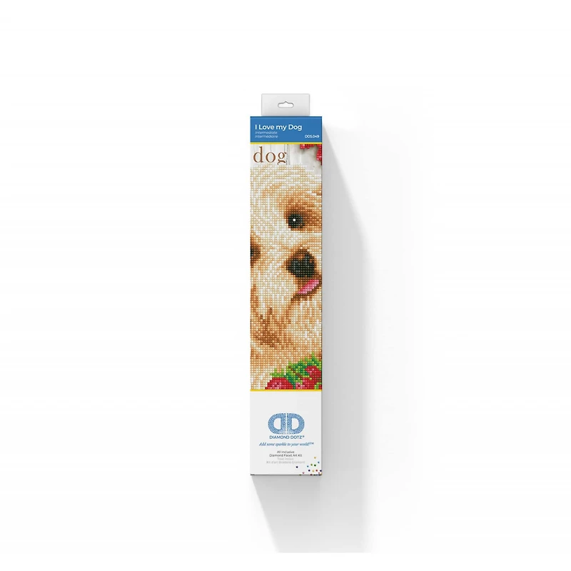 Diamond Dotz® I Love My Dog Diamond Painting Kit