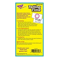 Trend Enterprises® Telling Time Skill Drill Flash Cards