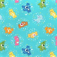 Camelot® Fabrics Care Bears™ Turquoise Belly Badge Cotton Fabric