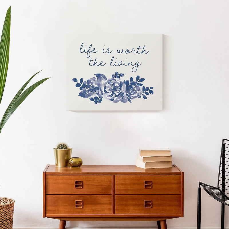 Because He Lives 16" x 20" Canvas Wall Art