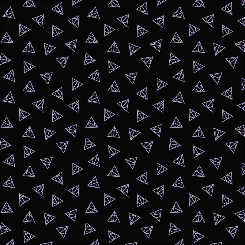 Harry Potter Deathly Hallows Precut Cotton Fabric