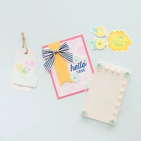 We R Memory Keepers® Floral Stamp, Die & Emboss Kit