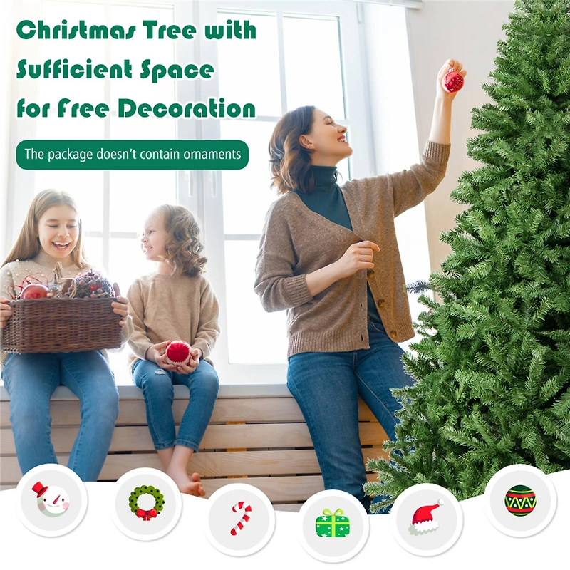 7.5ft. Unlit Pine Artificial Christmas Tree