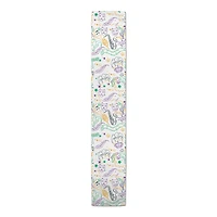 72" Mardi Gras Graffiti Table Runner