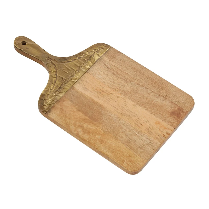 18" Brown Wood Natural Decorative Cutting Board