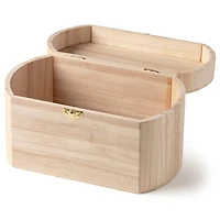 9.5" Wood Oval Box by Make Market®