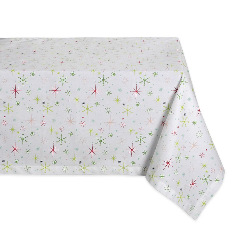 DII® 52" Christmas Star Print Tablecloth