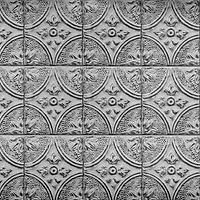 Brewster Silver Tin Tile Peel & Stick Backsplash