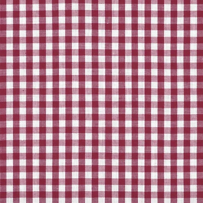 1/4" Burgundy Gingham