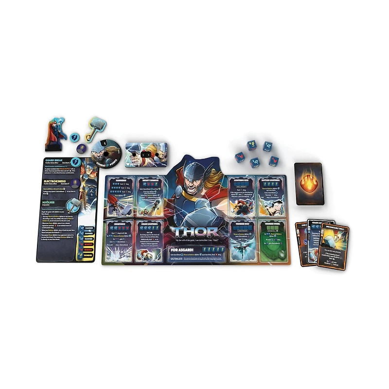 Marvel Dice Throne 4-Hero Box: Scarlet Witch, Thor, Loki, Spider-Man