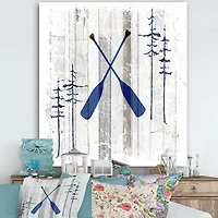 Designart - The Blue Moose - Oars