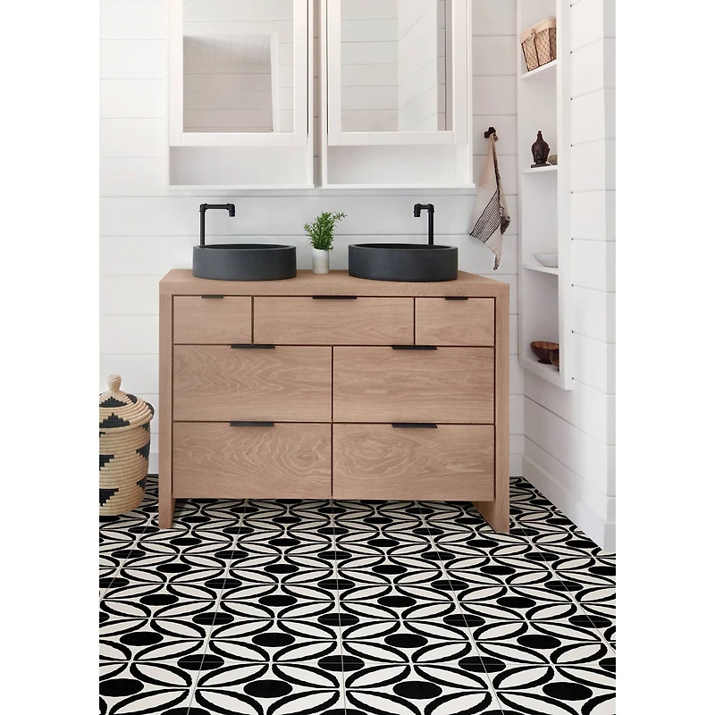 FloorPops Tory Peel & Stick Floor Tiles